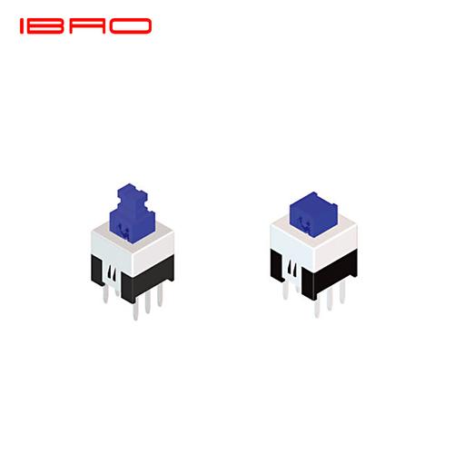 深入解析ibao亿宝PS系列7x7自锁与无锁按钮开关